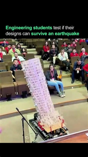 Testing Structural Design Against Earthquake #engineering #structuralengineering
