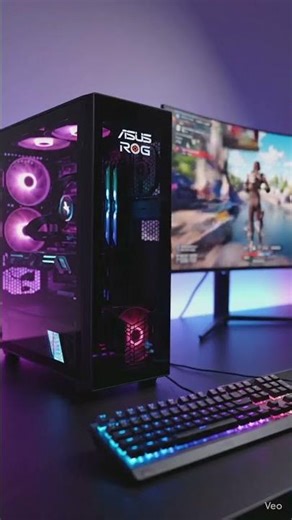 Asus Rog gaming setup#shortvideo #asusgaming #gaming