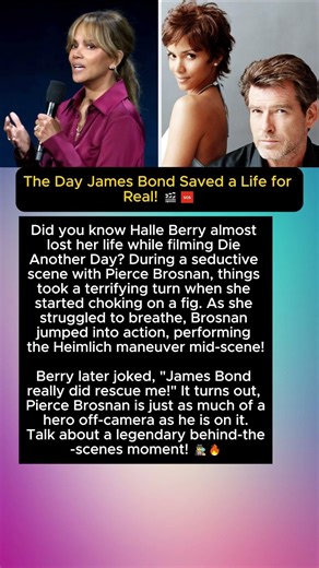 The Day James Bond Saved a Life for Real! 🎬🆘