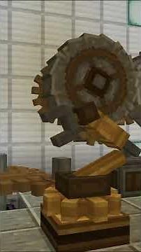 Ore processing factory with Minecraft Create