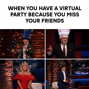 The best kind of party is a #SharkTank party cause a Shark Tank party doesn't stop! 🎉 | Shark Tank