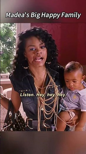 Madea's Big Happy Family: Baby Mama Confronts Byron Over Disrespect & Child Care#shorts