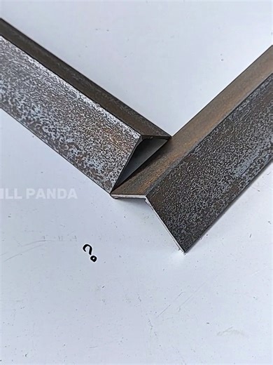 74K views · 1.5K reactions | Techniques for connecting angle iron that you may not have known until now | Skill Panda | Facebook