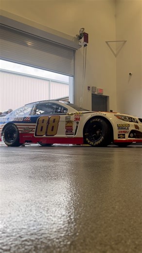 It took a while to unload everything from The Amelia but these historic cars are back in North Carolina. | Hendrick Motorsports