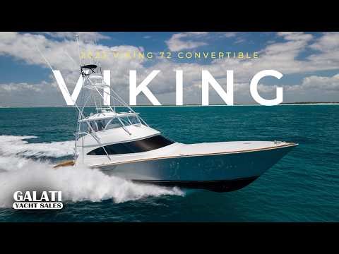 2023 Viking 72 Convertible “Team Supreme” For Sale | Triple Crown Champion
