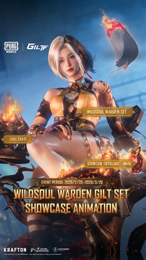 New Wildsoul Warden Set and advanced upgradable M416 are coming soon! Upgraded cape material and flowing effects. Come take a look! Event Period: 2/20–3/26 Download Now:https://pubgmobile.go.link/PUBGMGILTSETB420 #PUBGMGILTSETB420PV #PUBGMGILTSETB420 #PUBGMSETS420 #PUBGMOBILE #PUBGMSETS | PUBG MOBILE