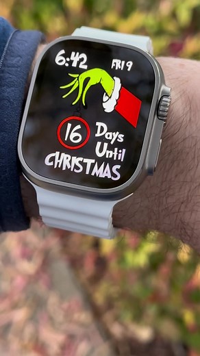 Grinch Christmas Countdown Apple Watch Face by Nimbus | Clockology