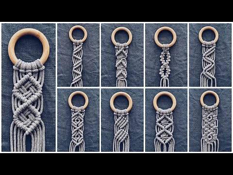 How i create "9 Pattern Summer Macrame belt"