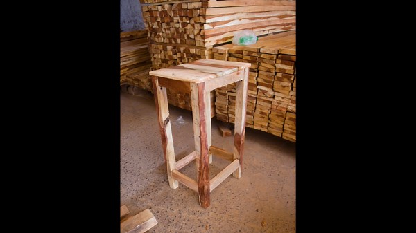 How to make wooden stool