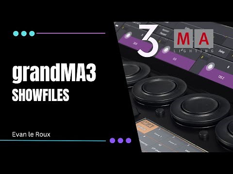 How to Create, Save, Delete and Load Show Files | grandMA3 Tutorial