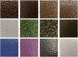 [Hot Item] Hammer Tone Texture Finish Antique Gold Vein Powder Coating