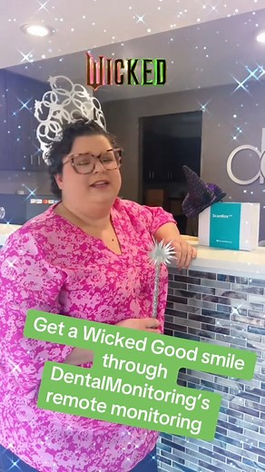 Orthodontics has been changed “For Good” with @DentalMonitoring (The Scanbox wiggle makes us giggle 🤭) #dobraces #davisorthodontics #forgood #wicked #orthodontics | Davis Orthodontics