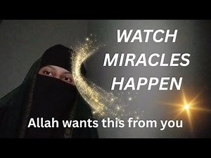 Allah's miracles for you | listen to it | get closer to Allah |