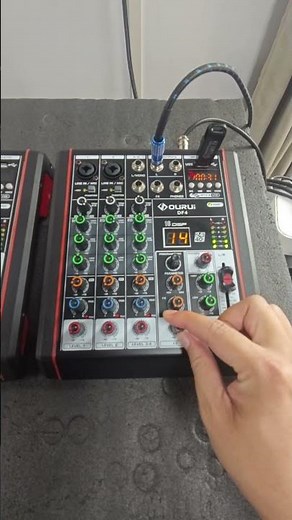 DF4 This CHEAP Mixer Does WHAT?!(48V Phantom Power, Bluetooth, USB Recording & 16 FX)