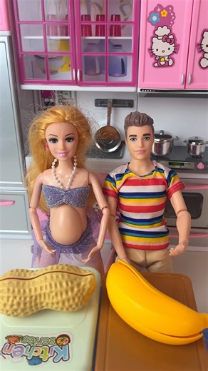 Satisfying ASMR | Unboxing kitchen Doll Toy Set ✨ #102 #Shorts #ASMR