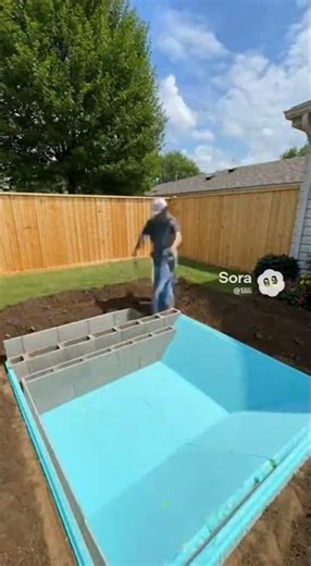 DIY back yard pool