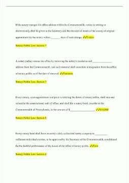 PA Notary Public Exam Questions and Answers Already Graded A671 video