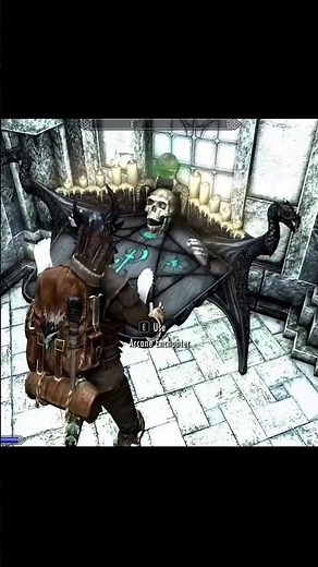 Laughing Skull Enchant Table Workbench Replacer Skyrim mod #skyrim