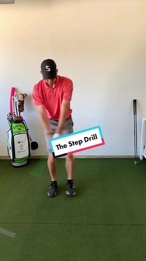 We use the Step Drill in Level 1 of our SuperSpeed Golf Training protocols to help combine overspeed training and transferring weight in the lower body to generate swing speed. ##superspeedgolf #swingtok #golftiktok #golftok #golfswing #golftrainingaids #golftraining #golfperformance #golfinstruction