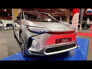 TOYOTA BZ4X 2025 - visual REVIEW & PRICE (first electric SUV from Toyota)