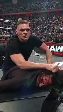 GUNTHER JUST PUT ROLLINS TO SLEEP 😴 #WWERaw