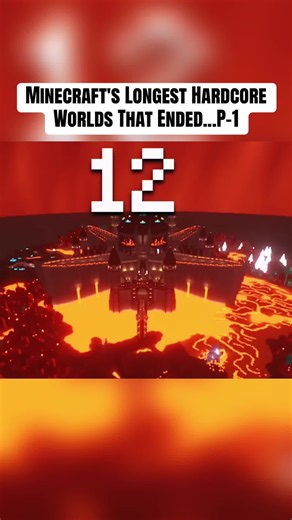 Tragic Endings of Minecraft's Longest Hardcore Worlds