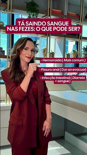Sangue nas fezes: o que pode ser? 🚨