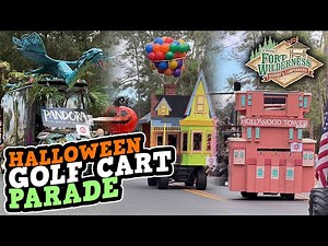 2025 Halloween Golf Cart Parade at Disney's Fort Wilderness Resort & Campground