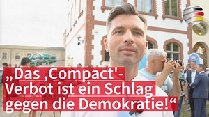 „Das ,#Compact'-Verbot ist ein Schlag gegen die Demokratie!“ | Jan Nolte (AfD) Der AfD-Bundestagsabgeordnete Jan Nolte spricht beim Wahlkampfauftakt der AfD Brandenburg Klartext. Er verurteilt das Verbot des Magazins 'Compact' als Angriff auf die Meinungsfreiheit scharf und ruft dazu auf, sich gegen die wachsende Unfreiheit in Deutschland zu wehren. Trotz autoritäter Methoden seitens der Regierung ist Nolte überzeugt: Die AfD wird in Brandenburg ein starkes Ergebnis einfahren! | Deutschland Kuri