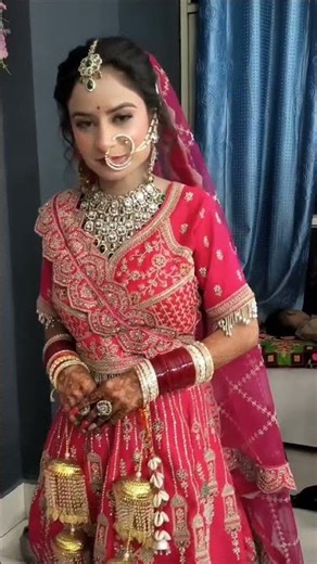 Beautiful bride 😍. #beautiful #bridelmakup #viralreels ##exploreshorts