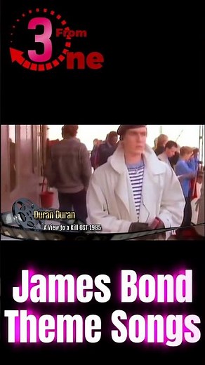 3From1: James Bond Theme Songs #jamesbond #007