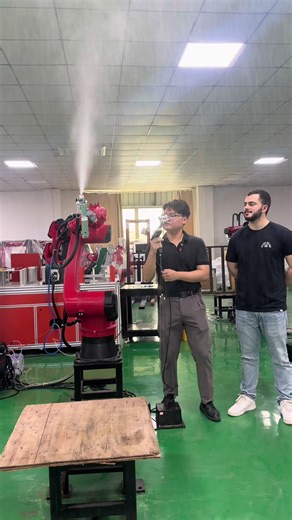 #sprayingrobot #industrialrobot #sixaxisrobot #robotics #weldingrobot