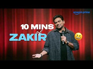 Zakir Khan Best Jokes for 10 mins | Delulu Express, Mannpasand | Standup Comedy | Prime Video IN