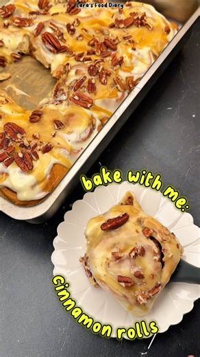 bake with me: Cinnamon Rolls 🍁