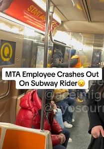 MTA Employee Confronts Subway Rider in NYC