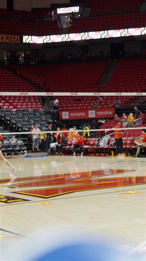 The stage is set at the Xfinity Center for No. 16 Penn State vs. Maryland 🙌 Tune into Big Ten Network at 4 p.m. ET to catch this matchup 📺 | Big Ten Network