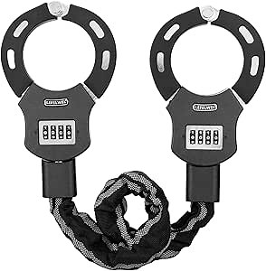 Electric Scooter Lock with Combination，Bike Locks Heavy Duty Anti Theft，Best Bicycle Locks for Electric Scooters Motorcycle Bicycle Tricycle