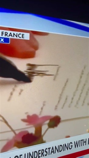 THE PEACEMAKER’S GESTURE Trump signed the MOU first, before the Iranians! He did it in the…