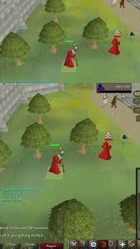 @Runedcape @osrs its too easy now no food ate? | #igamerlegend on #Twitch
