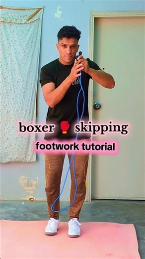 learn boxer skipping like a pro #boxer #boxing #jumprope #fitness