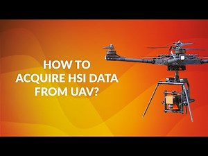 Webinar: How To Acquire Hyperspectral Imaging Data From UAV