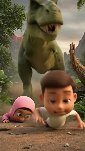 Running from the T-Rex! A High-Adrenaline Prehistoric Adventure!