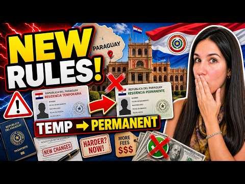 Converting to Permanent Residency in Paraguay Just Changed