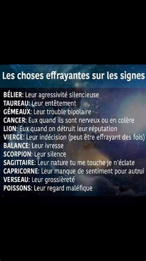 58K views · 485 reactions | Tout savoir sur votre signe astrologique natal. Découvre ici  | Univers des Signes du Zodiaque | Facebook