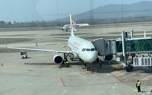 中国东方航空A320-200经济舱飞行体验（南昌→北京/大兴）