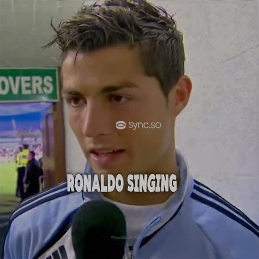 ronaldo singing