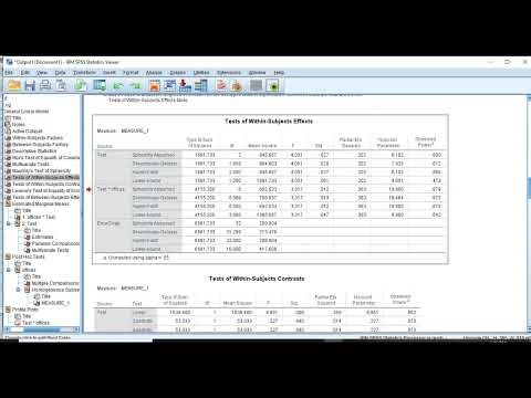 learn spss- how to do Mixed ANOVA in spss