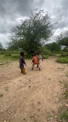Beautiful Hadza Angels Playing in the Wild 😍 #shorts
