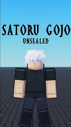 Roblox Cosplays: Satoru Gojo (Unsealed)