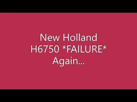 *FAILURE* New Holland H6750 pt1